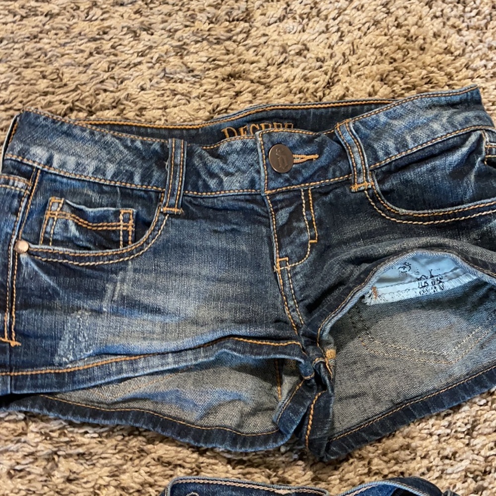 Bundle Sale Short Shorts, Jean Shorts Size 0 Small - Picture 10 of 13